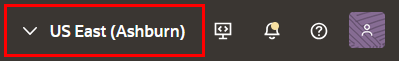 Click to expand Image of region selector in the Console.