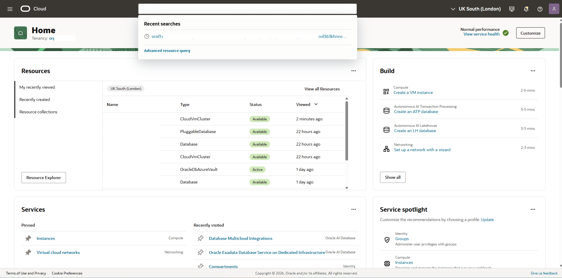 This screenshot shows how to navigate to Advanced resource query. This screenshot shows how to navigate to Advanced resource query.