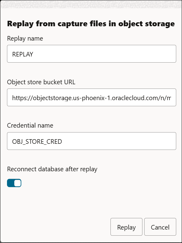 Description of adbs-replay-capture-object-storage.png follows Description of adbs-replay-capture-object-storage.png follows