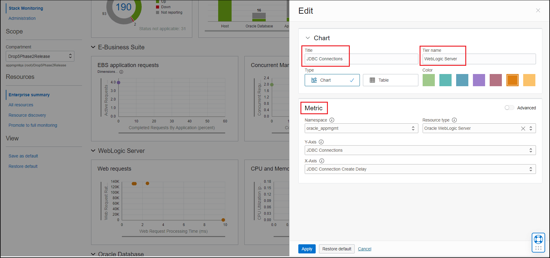 Image shows the Title, Tier name, and Metric areas highlighted. Image shows the Title, Tier name, and Metric areas highlighted.